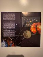 Herdenkingsset Zonsverduistering 1999 – Munt + Telekaart, Enlèvement ou Envoi, Monnaie