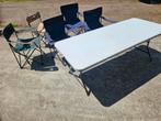 5 stoelen en tafel, Ophalen, Gebruikt