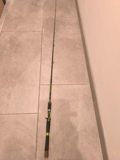 Gunki baitcaster of verticaal hengel Lengte 198 CM . Cwv7 to, Watersport en Boten, Hengelsport | Roofvissen, Zo goed als nieuw