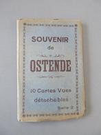 oud souvenir boekje 7 postkaarten Oostende serie 2, Verzamelen, Verzenden, Voor 1920, Ongelopen, West-Vlaanderen