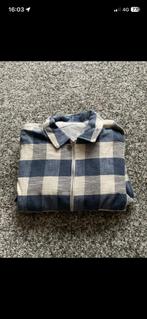 Manteau à carreaux Zara, Vêtements | Hommes, Vestes | Été, Enlèvement ou Envoi, Comme neuf, Taille 52/54 (L), Bleu