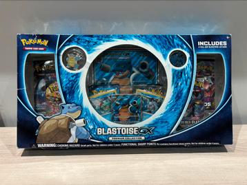 Blastoise GX Premium Collection sealed english disponible aux enchères