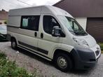 campervan LV Peugeot Boxer L2H2 2012 228k km, Auto's, Wit, Elektrische ramen, Particulier, Te koop