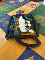 Sous-verre vintage en forme de canard en fonte avec théières, Enlèvement ou Envoi