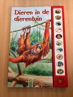 Geluidenboek: Dieren in de dierentuin, Boeken, Kinderboeken | Baby's en Peuters, Ophalen of Verzenden, Gelezen, 1 tot 2 jaar