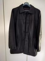 Heren vest leder, Ophalen, Zo goed als nieuw, Maat 56/58 (XL), Bruin