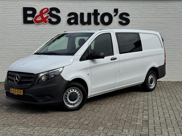 Mercedes-Benz VITO 110 Dubbele Cabine Facelift Comfort Leder, Auto's, Bestelwagens en Lichte vracht, Bedrijf, ABS, Airconditioning