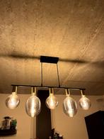 Hangluster met 5 lampen, Huis en Inrichting, Ophalen, Zo goed als nieuw, Glas