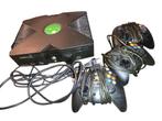 Xbox met 3 controllers, Ophalen of Verzenden, Zo goed als nieuw