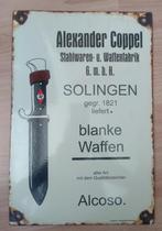 Solingen emaille bord, Antiek en Kunst, Verzenden