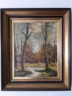 Herfst landscape schilderij, Antiek en Kunst, Kunst | Schilderijen | Klassiek, Ophalen