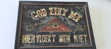 God ziet mij hier vloekt men niet, Enlèvement ou Envoi