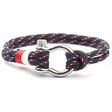 Parakoord klimarmband heren / dames - BLAUW / ROOD / GRIJS beschikbaar voor biedingen