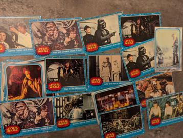 TOPPS STAR WARS plaatjes EMPIRE STRIKES BACK series 80S 21X beschikbaar voor biedingen