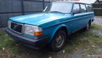 Dieselbedrijf Volvo 240 wordt gerestaureerd., Auto's, Volvo, Achterwielaandrijving, Blauw, 5 deurs, Particulier