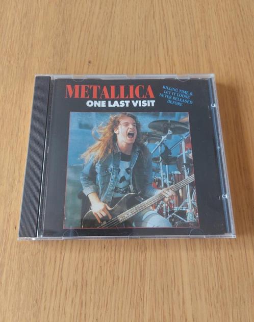 Cd Metallica One Last Visit, Cd's en Dvd's, Cd's | Hardrock en Metal, Zo goed als nieuw, Ophalen of Verzenden