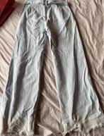 Blauwe broek met riem C&A, Kleding | Dames, Maat 42/44 (L), Lang, Verzenden, Blauw