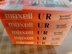 5 cassettes Maxell flambant neuves, 60 minutes d'enregistrem, CD & DVD, Cassettes audio, Comme neuf, Enlèvement ou Envoi