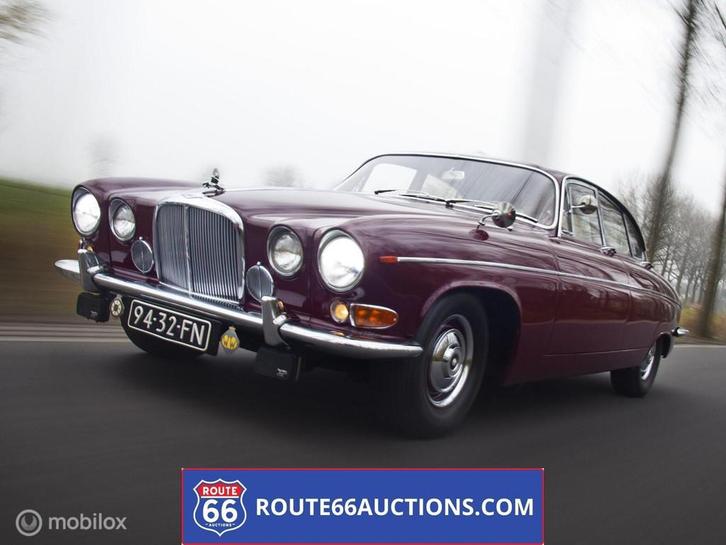 Jaguar 420 G Saloon | 1968 | Route 66 Auctions, Auto's, Oldtimers, Bedrijf, Te koop, Jaguar, Benzine, Overige carrosserie, Handgeschakeld