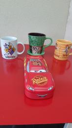 Lotje met 4 Disney stukken ..... zie foto's, Ophalen, Overige figuren, Zo goed als nieuw, Tas, Koffer of Zak