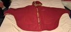 Poncho vleermuis met kap bordeaux, Maat 42/44 (L), Zo goed als nieuw, Rood, Ophalen