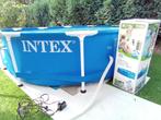 INTEX METAL FRAME ZWEMBAD, Tuin en Terras, Ophalen, Gebruikt, Rond, 200 tot 400 cm