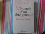 G.Ringlet  l'évangile d'un libre penseur, Gelezen, Non-fictie, Ophalen of Verzenden, Gabriel Ringlet