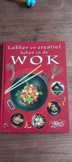 Lekker en creatief in de wok, Boeken, Kookboeken, Hoofdgerechten, Zo goed als nieuw, Peter Nikolay, Azië en Oosters