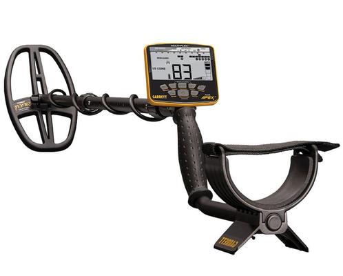 Pas ingeruild / Garrett Apex metaaldetector, Hobby en Vrije tijd, Metaaldetectors, Gebruikt, Meer dan 30 cm, Garrett, Ophalen of Verzenden