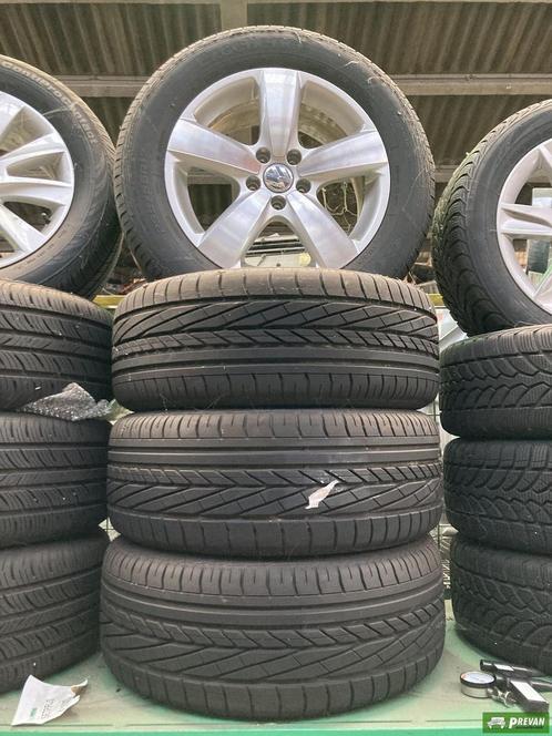 Volkswagen Tiguan 5N zomerbanden met velgen 235/55/17 Goodye, Auto-onderdelen, Banden en Velgen, Banden en Velgen, Zomerbanden