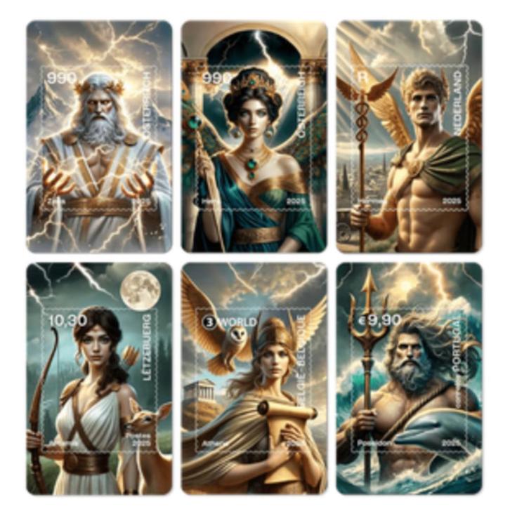 Timbre crypto La famille, c'est agrandie avec plusieurs pays, Postzegels en Munten, Postzegels | Thematische zegels, Postfris