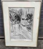 Lithographie plénipotentiaire de Félicien rops, Antiquités & Art, Art | Lithographies & Sérigraphies, Enlèvement ou Envoi