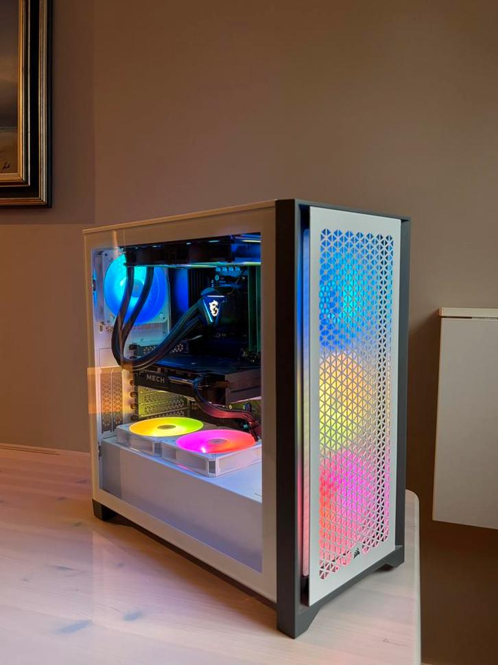 PC Gamer RX 6650 XT Ryzen 5 5500 16 GB RAM Watercooling, Informatique & Logiciels, Ordinateurs de bureau, Comme neuf, 3 à 4 Ghz