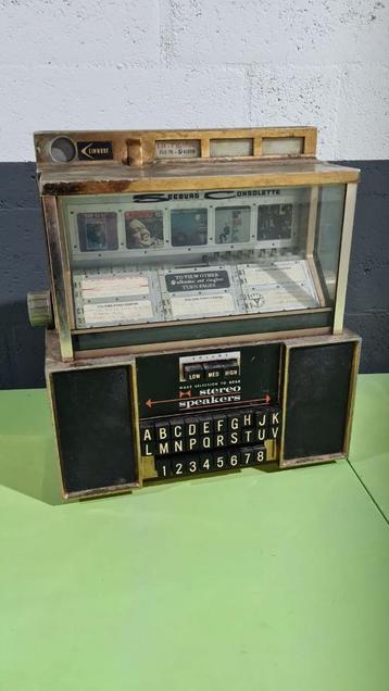 Seeburg consolette, 1976, met sleutel beschikbaar voor biedingen