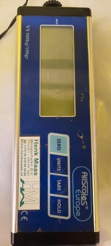 Rvs weegschaal beschikbaar voor biedingen