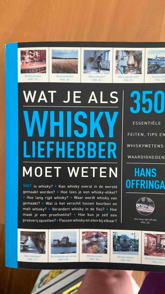 Hans Offringa - Wat je als whiskyliefhebber moet weten, Boeken, Kookboeken, Zo goed als nieuw, Ophalen of Verzenden