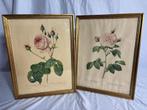 Twee identieke houten kaders goudverf, Minder dan 50 cm, Gebruikt, Ophalen of Verzenden, Minder dan 50 cm