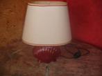 Kleine tafellamp met ovale kap, Ophalen, Zo goed als nieuw, Overige materialen, Minder dan 50 cm