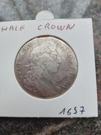 England half crown 1697zilver B William III, Envoi, Argent