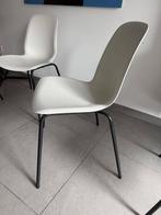 5 witte ikea eettafel stoelen, Comme neuf, Enlèvement, Cinq, Six Chaises ou plus, Blanc