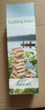 nieuwe doos center parcs houten blokken tumbling tower spel, Enlèvement ou Envoi, Neuf