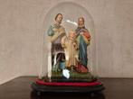 Joseph, Marie et Jésus sous une cloche de verre, Antiquités & Art, Enlèvement