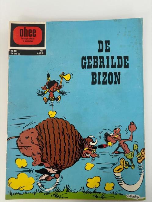 Ohee 531 Hurey De Gebrilde Bizon 1973, Livres, BD, Utilisé, Une BD, Enlèvement ou Envoi