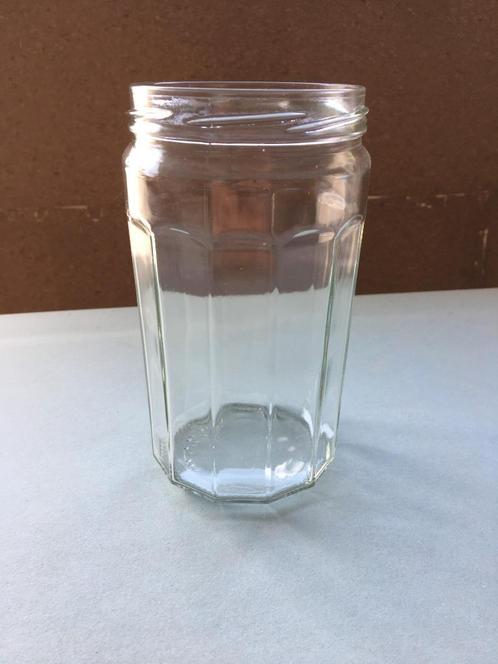 Glazen bokalen met gouden deksel 645ml, Verzamelen, Glas en Drinkglazen, Nieuw, Overige typen, Ophalen