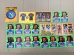 12 Panini stickers voetbal ploeg NAPOLI Dries Mertens, Verzamelen, Ophalen of Verzenden, Gebruikt