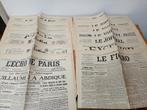 60 Journaux du 29 juin 1914 au 29 juin 1919 (A la Une - Fac-, Enlèvement, Journal