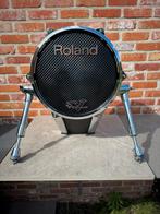 Roland KD-140-BC V-Kick Trigger Pad 14 inch zwart chrome, Muziek en Instrumenten, Ophalen of Verzenden, Zo goed als nieuw, Drums of Percussie