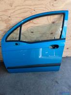 CHEVROLET MATIZ Blauw 12U links voor deur 2005+, Auto-onderdelen, Gebruikt, Chevrolet, Deur