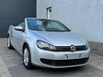 VW GOLF 1.6 TDI BLUEMOTION CABRIOLET 2013 MET 134000 KM, Auto's, Voorwielaandrijving, Stof, Zwart, 4 cilinders