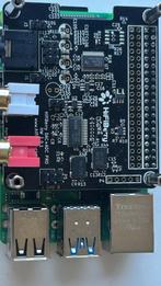 Raspberry Pi 4 Model B + HiFiBerry DAC+ ADC Pro + Powersuply, Ophalen of Verzenden, Zo goed als nieuw